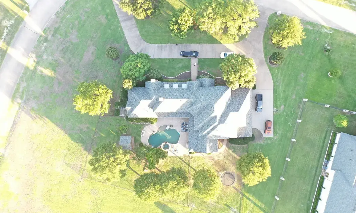 New shingle roof installation on a home in Marietta